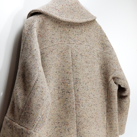 PEACEBIRD | Street Wool Blend Oversized Coat - Picture 9 of 16